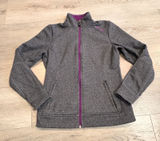 Ski-Doo Snowmobile Grey Sweatshirt Small S Tech Fleece Jacket‎ Zipper Pockets Photo 0