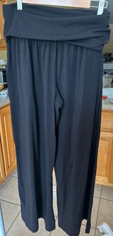Aerie Real Me Fold Over Wide Leg Leggings Photo 0