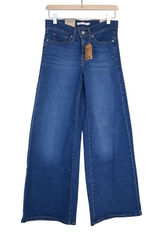 Levi's Women's 318 Shaping Wide Leg Jean NEW 25X30 Photo 0
