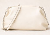 A New Day Women Mini Slouchy Dumpling Crossbody Bag Cream OS Minimalist Pouch Photo 0