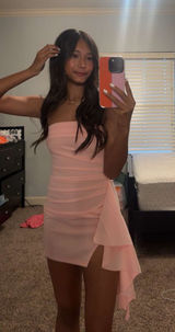 Lucy in the Sky Mini Dress Pink Photo 0