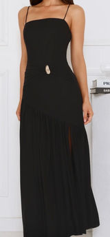 Hello Molly black drop waist maxi Photo 0