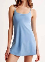 Abercrombie & Fitch Traveler Mini Dress in Blue Photo 0