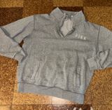 PINK Victoria's Secret Quarter-Zip Sweatshirt Photo 0