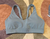 Offline by Aerie Real Me Sports Bra Removable Padding Olive Green Size Small Photo 0