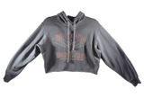 344 | Hollister‎ Mystic Soul Womens XS Graphic Cropped Hoodie Grey Photo 0