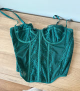 Corset Top Shein Green Sage Photo 0