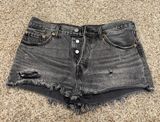 Levi’s Shorts 501 Women’s Black Denim shorts Photo 0