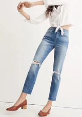 Madewell The High Rise Slim‎ Boyjean Jeans Photo 0