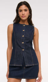 Abercrombie Denim Vest Photo 0