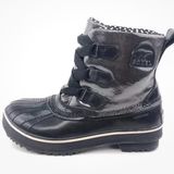 Sorel Waterproof Winter Duck Boots Black Insulated Snow Rain Boots Women’s Outdoor Photo 0