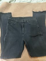 Favorite Daughter Valentina Super High-Rise Cigarette Jeans Black Photo 0