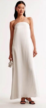 Abercrombie Strapless Maxi Dress Photo 0