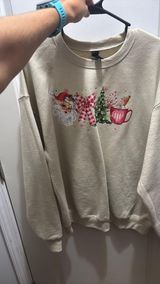 Christmas Sweatshirt Gildan Photo 0