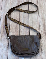 Keen Montclair Mini Canvas Crossbody Bag Adjustable Leopard‎ Strap Purse Photo 0