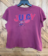 Dubble Bubble Women’s XXL Juicy Graphic T-Shirt Burgundy Retro Candy Tee(9345) Photo 0