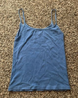 Royal Blue Brandy Melville Skylar Tank Top Photo 0
