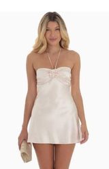 Lucy in the Sky Mini Dress Champagne Photo 0
