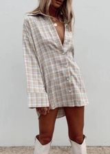 Princess Polly Shirt Dress Photo 0