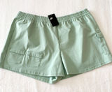 Nike Sportswear Essential Utility Cargo‎ Shorts Womens Size 2X Green DH3026-006 Photo 0