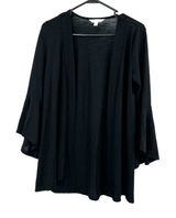 LC Lauren Conrad‎ size small black open front cardigan sweater bell sleeves Photo 0