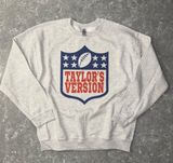 Taylor’s version crewneck new nfl taylor swift sweatshirt Photo 0