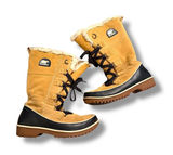 Sorel Tivoli High II Boots Women's Size 7.5 Waterproof Lace Up Faux Fur‎ Lined Photo 0