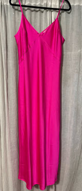 Satin Slip Maxi Dress Photo 0