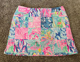 Women’s Lilly Pulitzer Marigold Skort Pop Up Summer Remix Print Size 4 Photo 0