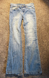 Low-Rise Brandy Melville Flare Jeans Photo 0