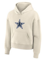✨Nike Dallas Cowboys Women's Cream Dove Legacy Pullover Sz Small Hoodie✨ Photo 0