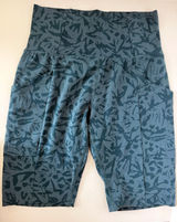 REI Bike Shorts – Blue Green Pattern - Small Photo 0