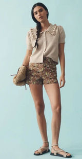 Anthropologie Maeve The Colette Shorts - Maize Photo 0