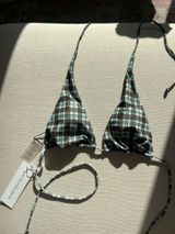 White fox swim bikini top Photo 0
