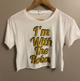 Game Day Social South Dakota State University Cropped Tee Photo 0