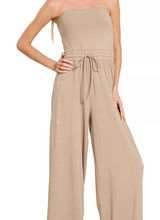 Zenana Tube Top Jumpsuit with Drawstring Waist‎ Photo 0
