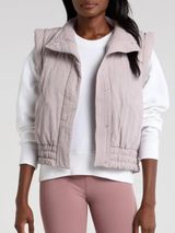 Free People FP Movement Scrunch Time Puffer Vest Size Small Photo 0