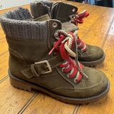 Bos. & Co. Side Zip Boots Women's 37‎ US 7.5 Outdoor Suede Leather Colony Photo 0