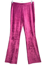 BP Flared Corduroy Pants Magenta Pink‎ Velvet Bell Bottoms Size M Photo 0