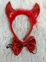 halloween devil costume accessories Red Photo 0
