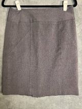 Banana Republic Pencil Skirt with Slit Career Professional size stretch 4 Photo 0