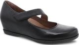 Dansko Lanie Mary Jane Wedge Burnished Nubuck Leather Memory Foam Black 10.5 Photo 0