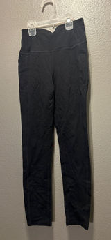 Skechers GO WALK High Waisted Leggings Womens Small S Black Active Side Pockets Photo 0