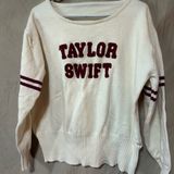 Taylor Swift Collegiate Knit Sweater - Red TS Era Photo 0