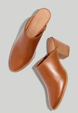 Madewell Harper Mule Tan Leather Loafers. Brand shoe and comfortable size 8 Photo 0