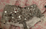Edikted silver micro shorts Photo 0