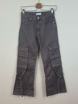 Zara | Taupe Brown Cargo Pants Size 0 Women’s Photo 0