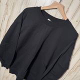 Lululemon Black Crewneck Sweatshirt Womens Size 6 Photo 0