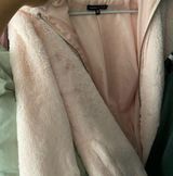 kendall and kylie pink faux fur coat Photo 0