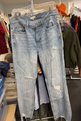 Lucky brand boyfriend mid rise flare jeans size 10 // 091852 Photo 0